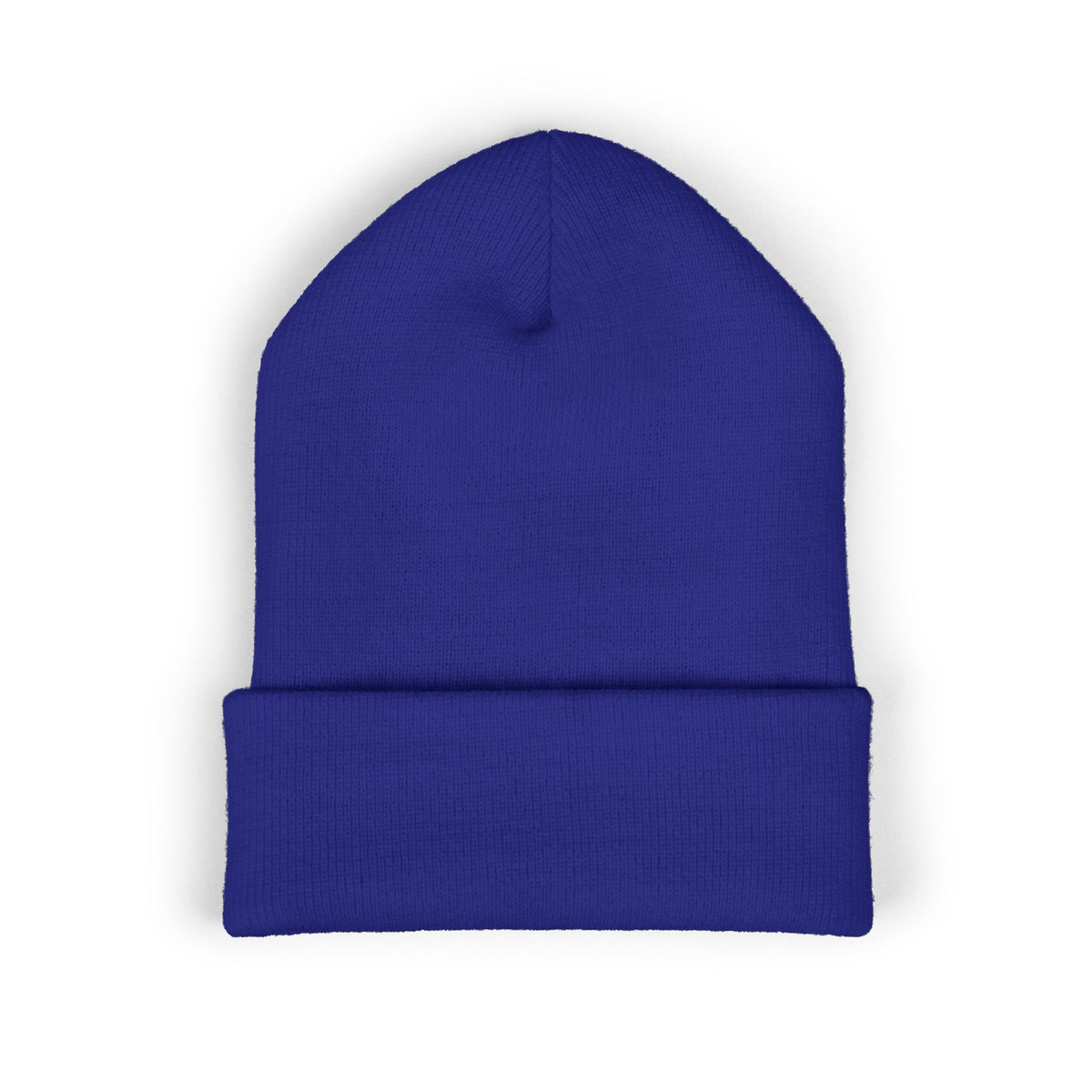 Embroidered Cat Cuffed Beanie