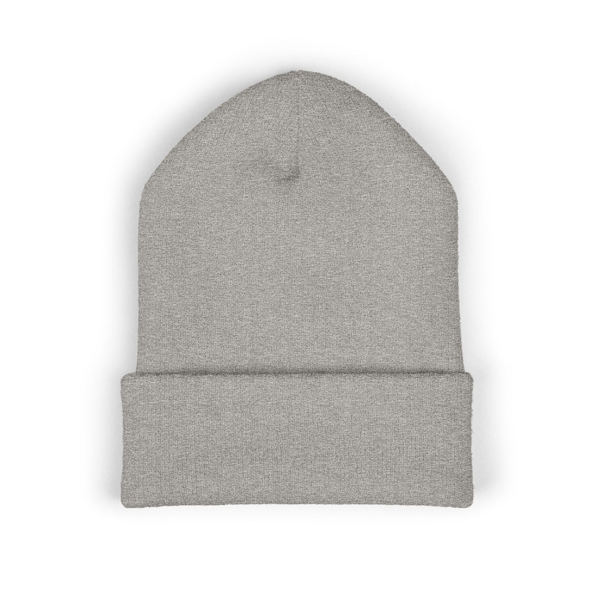 Embroidered Cat Cuffed Beanie