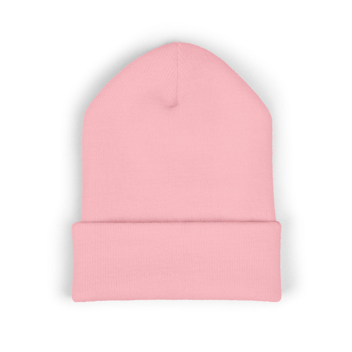 Embroidered Cat Cuffed Beanie