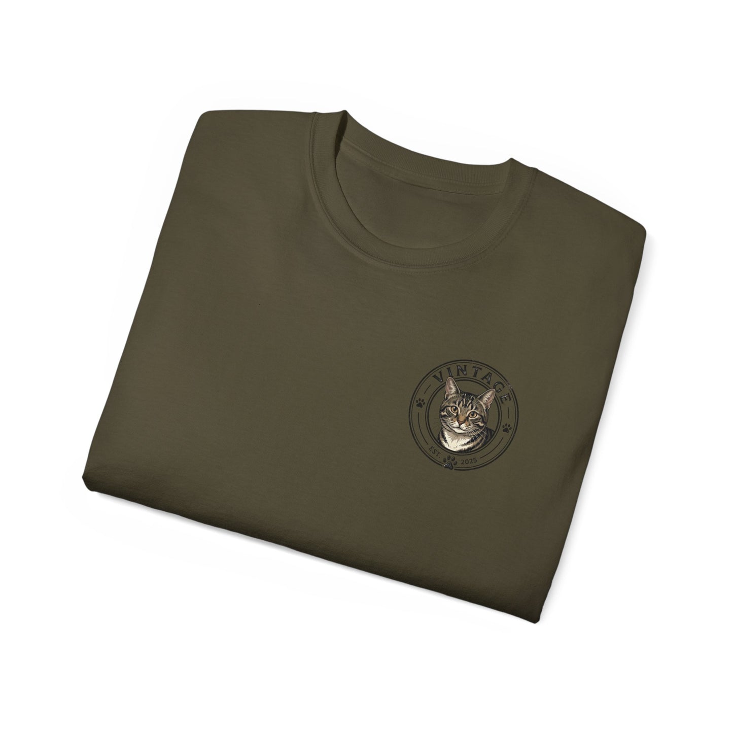 Vintage Graphic Chest Logo T-Shirt
