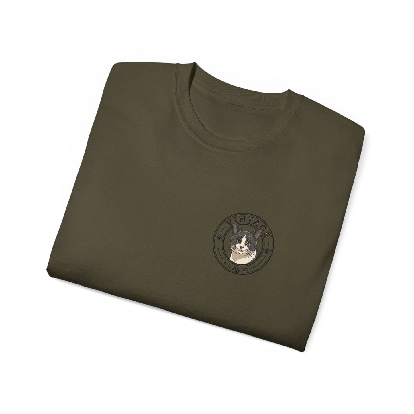 Vintage Graphic Chest Logo T-shirt