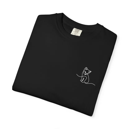 Cat Line Art Tee