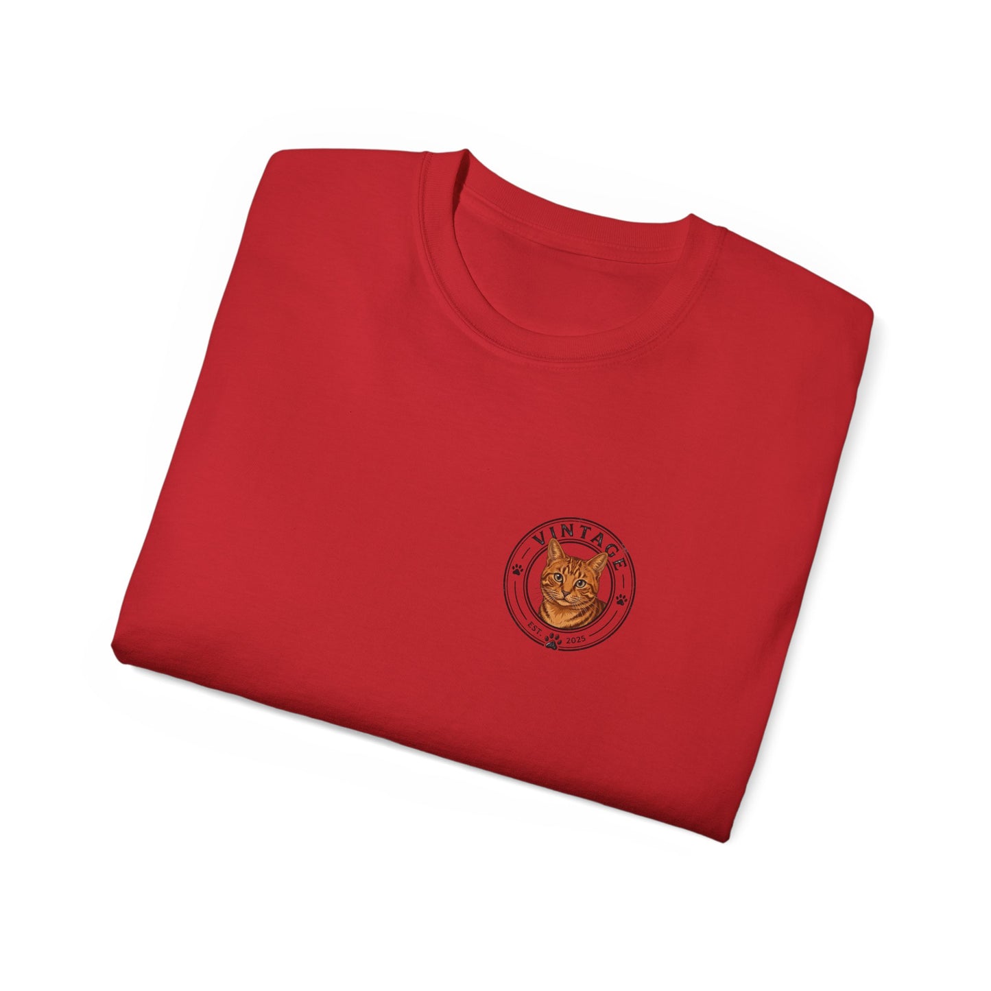 Vintage Graphic Chest Logo T-shirt