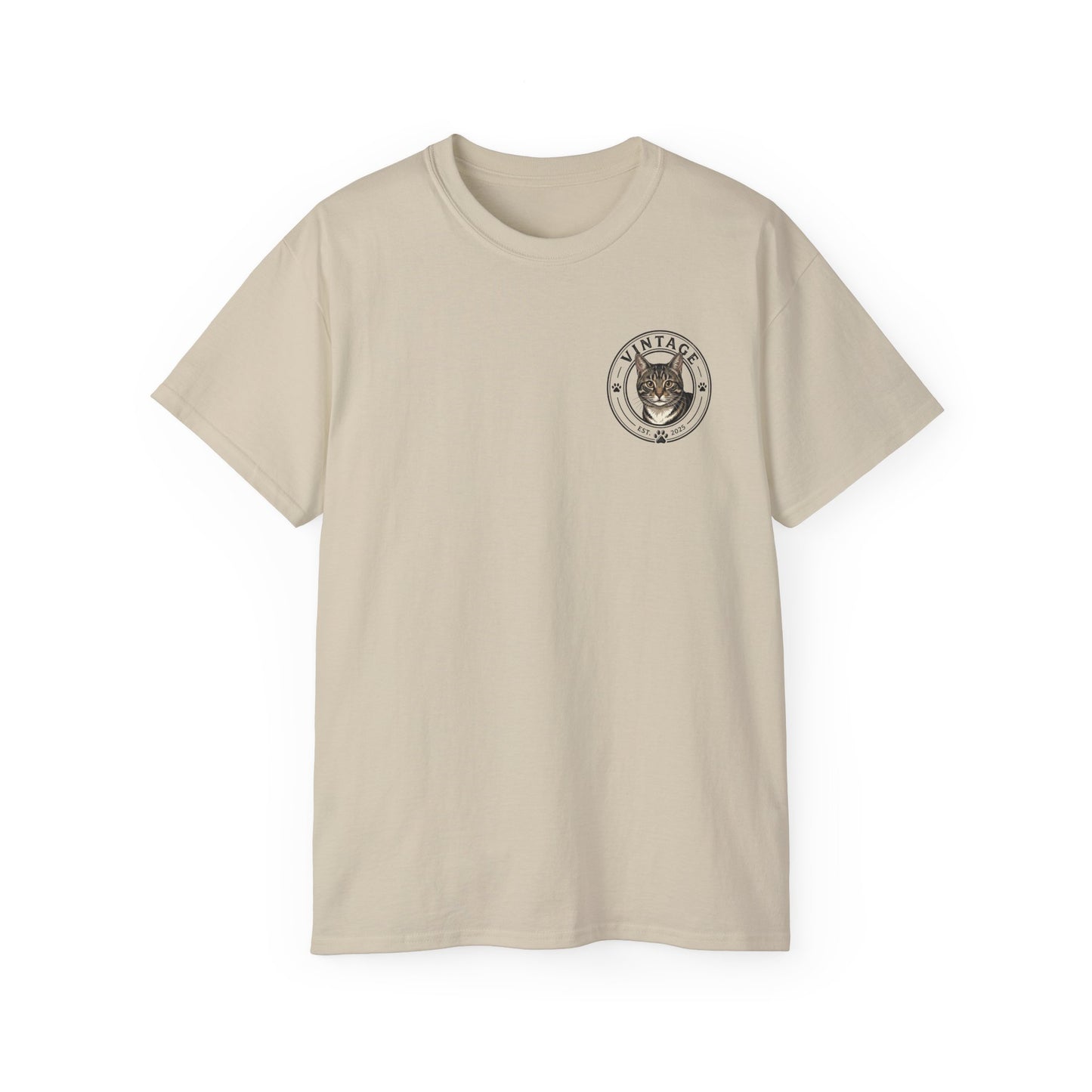 Vintage Graphic Chest Logo T-Shirt