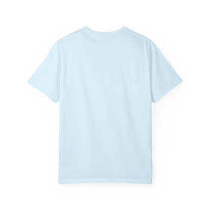 Minimal Line Art Cat T-Shirt — Small Chest Sketch Tee