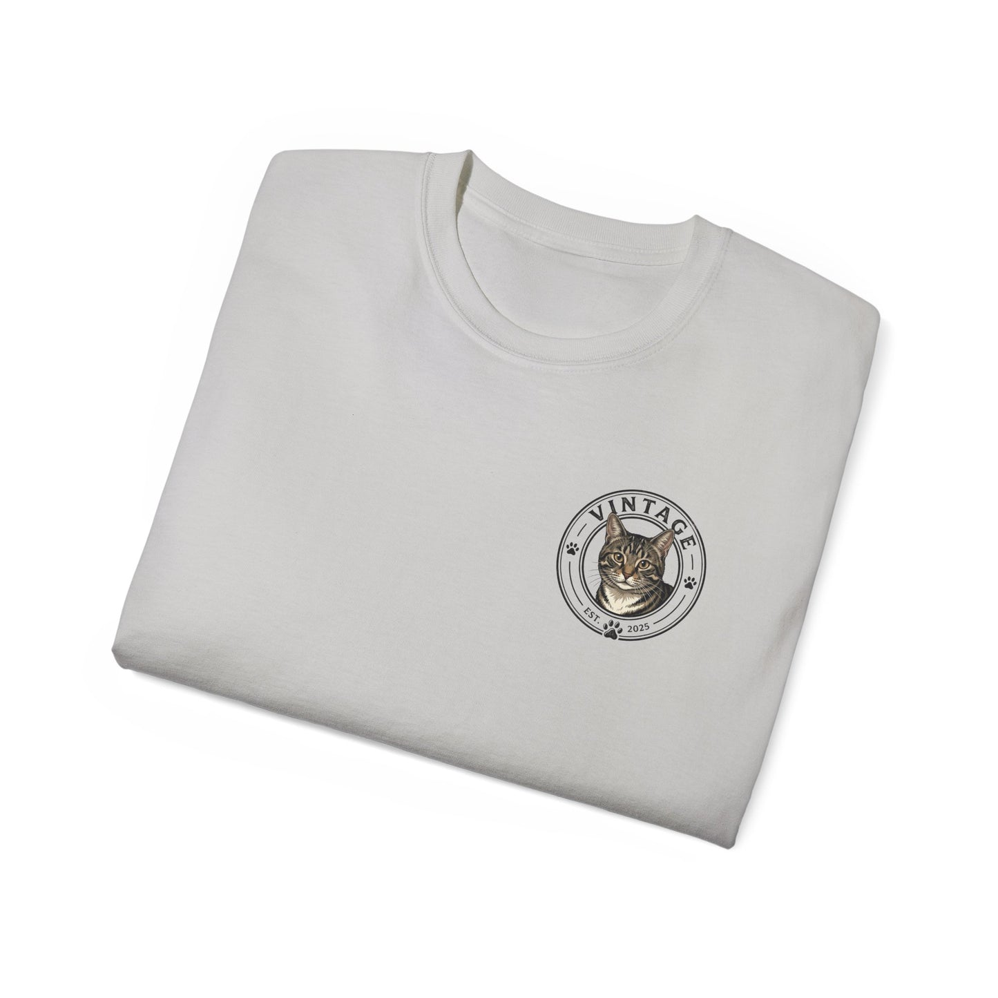 Vintage Graphic Chest Logo T-Shirt