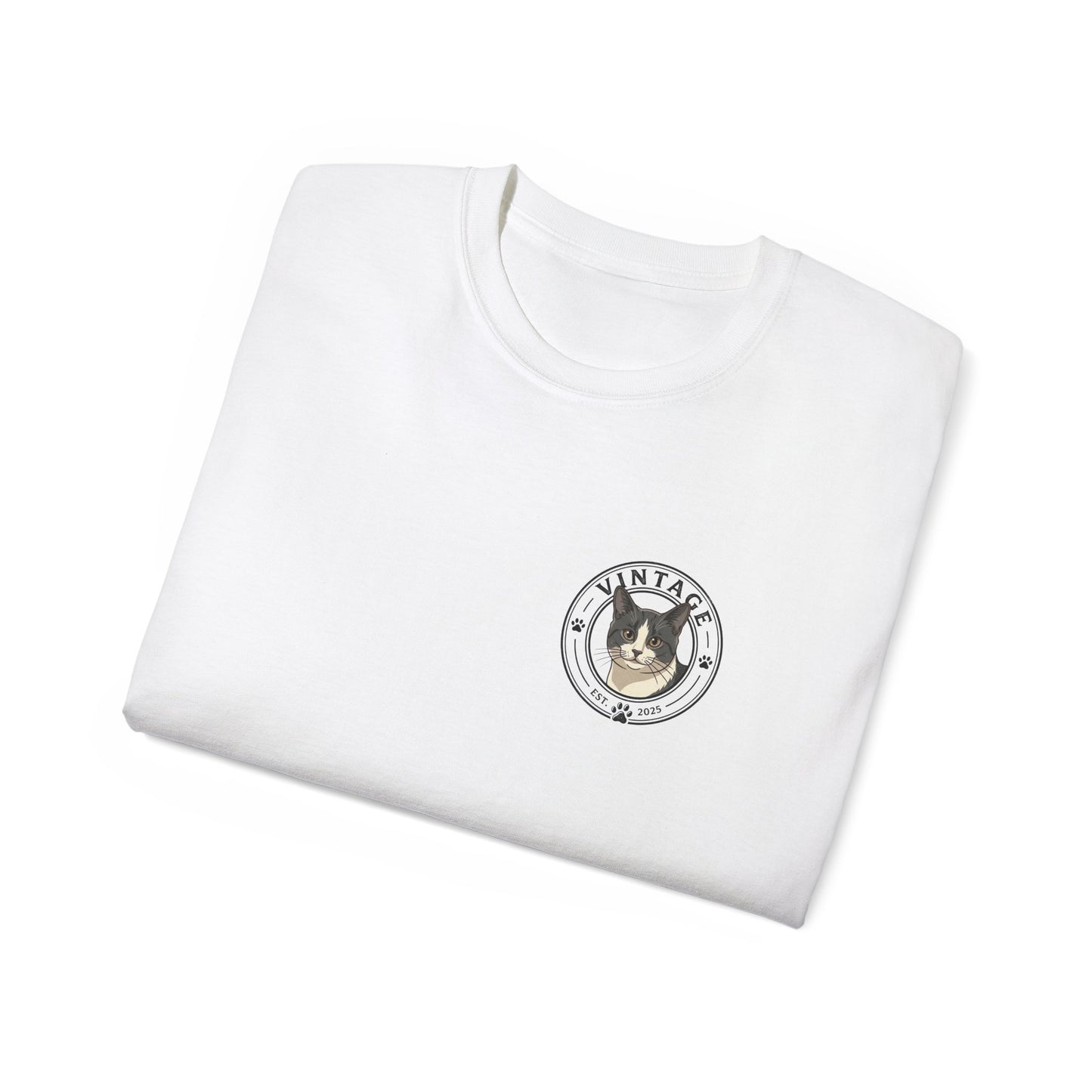 Vintage Graphic Chest Logo T-shirt