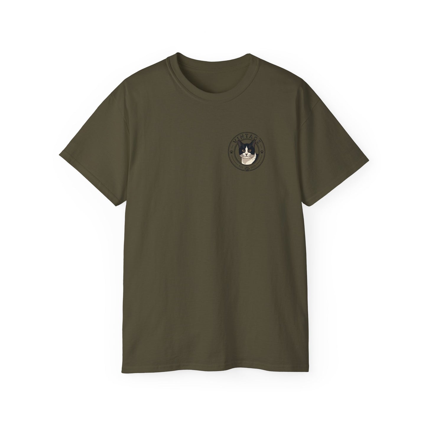 Vintage Graphic Chest Logo T-shirt