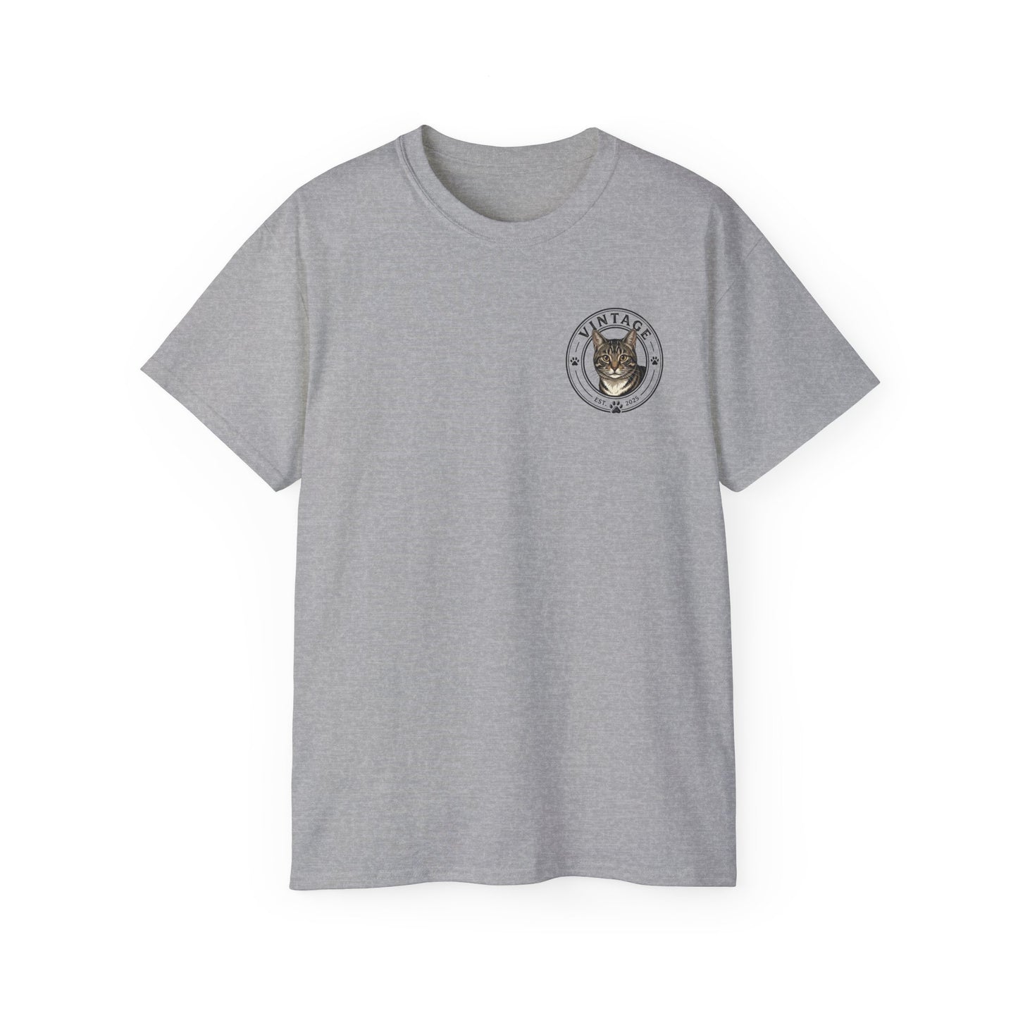 Vintage Graphic Chest Logo T-Shirt