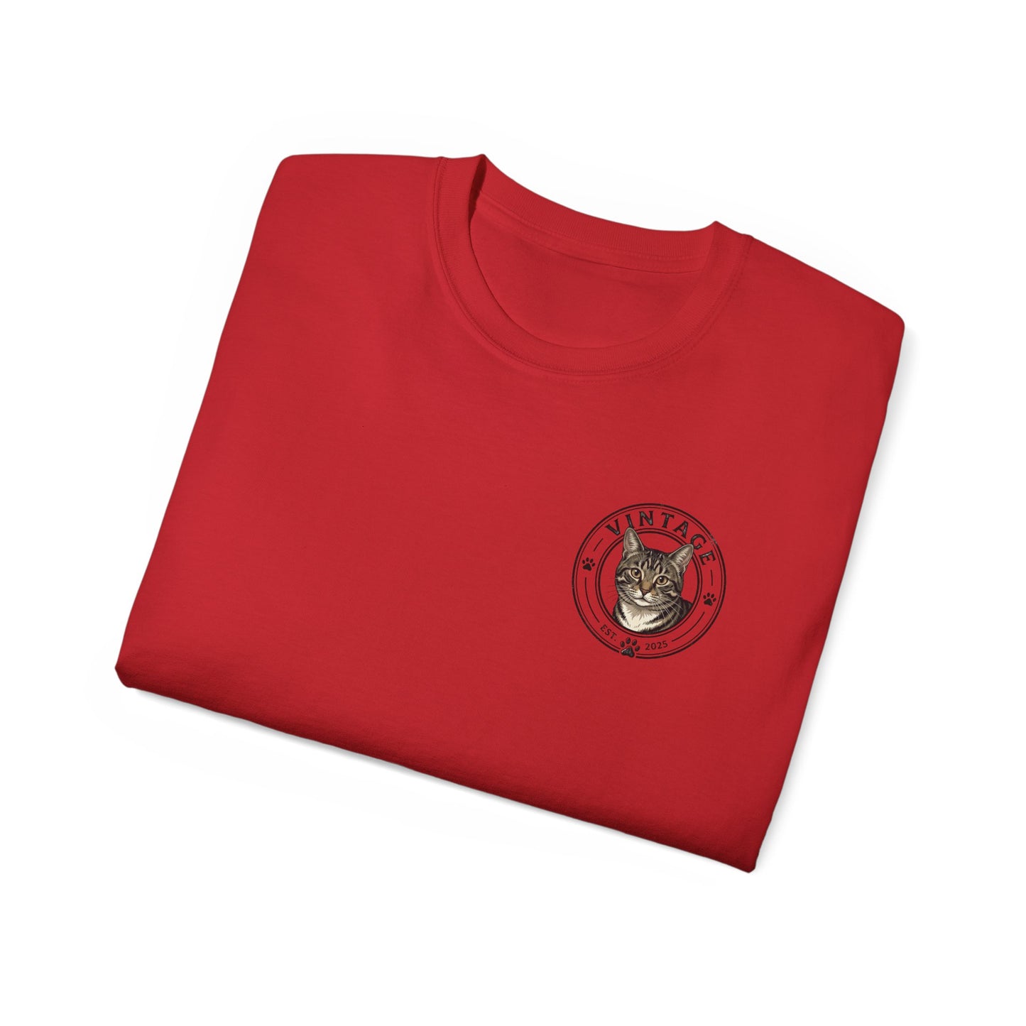 Vintage Graphic Chest Logo T-Shirt