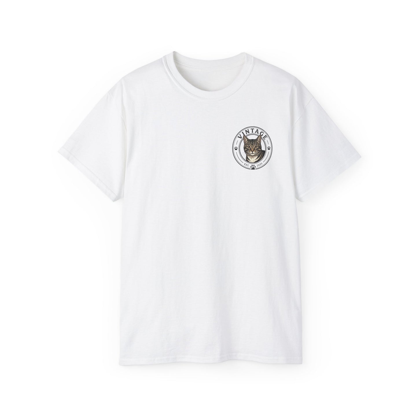 Vintage Graphic Chest Logo T-Shirt
