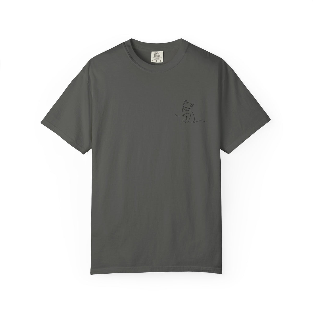 Line Art Cat T-Shirt