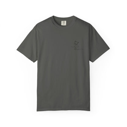 Line Art Cat T-Shirt
