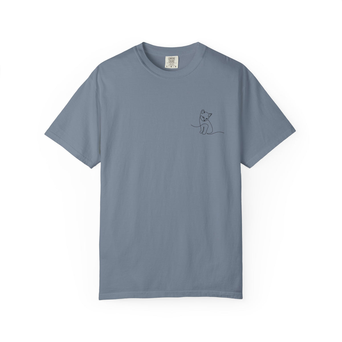 Line Art Cat T-Shirt