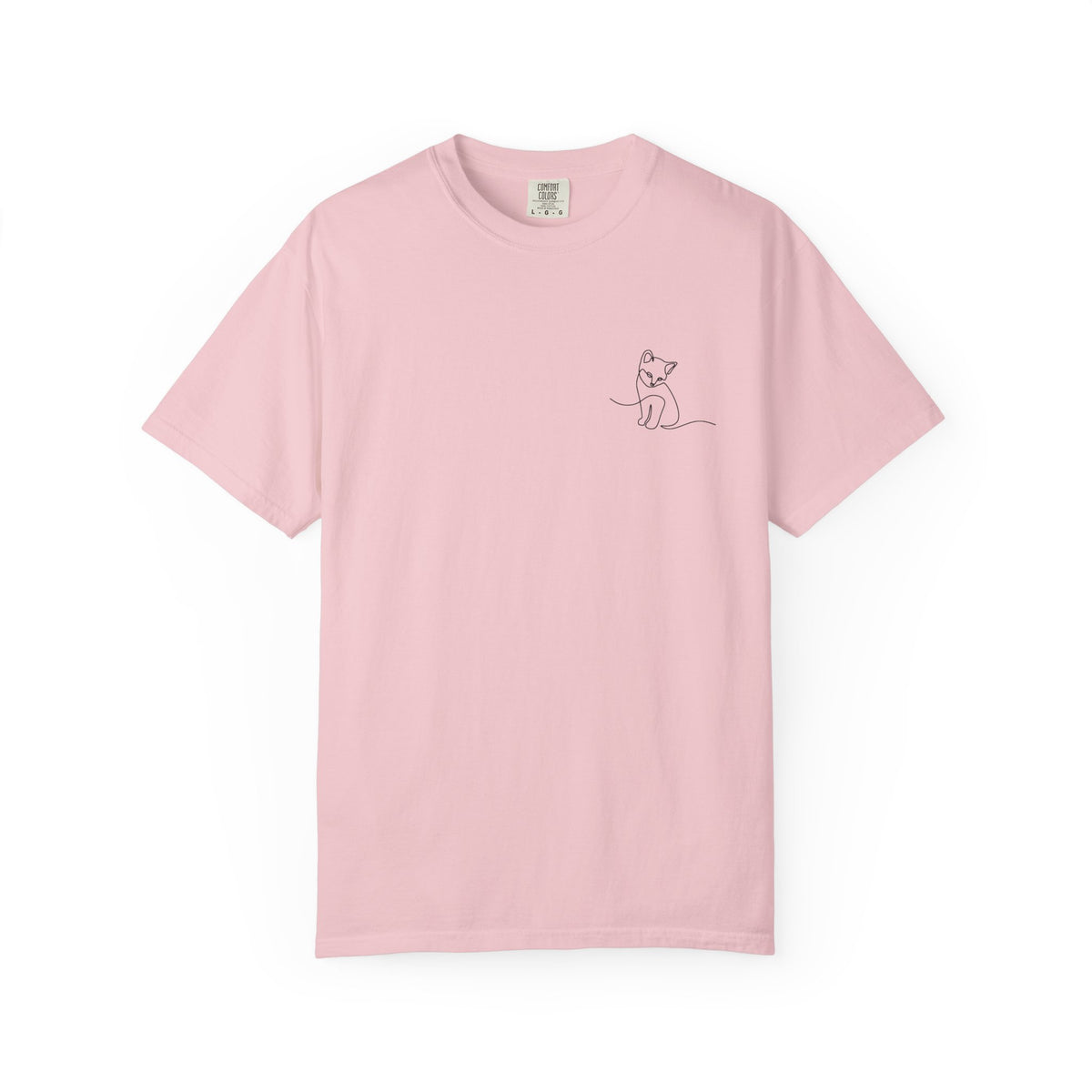 Line Art Cat T-Shirt