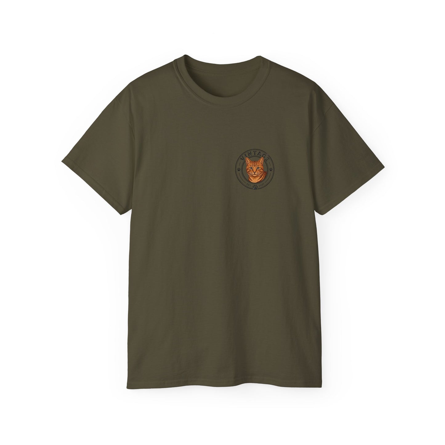 Vintage Graphic Chest Logo T-shirt