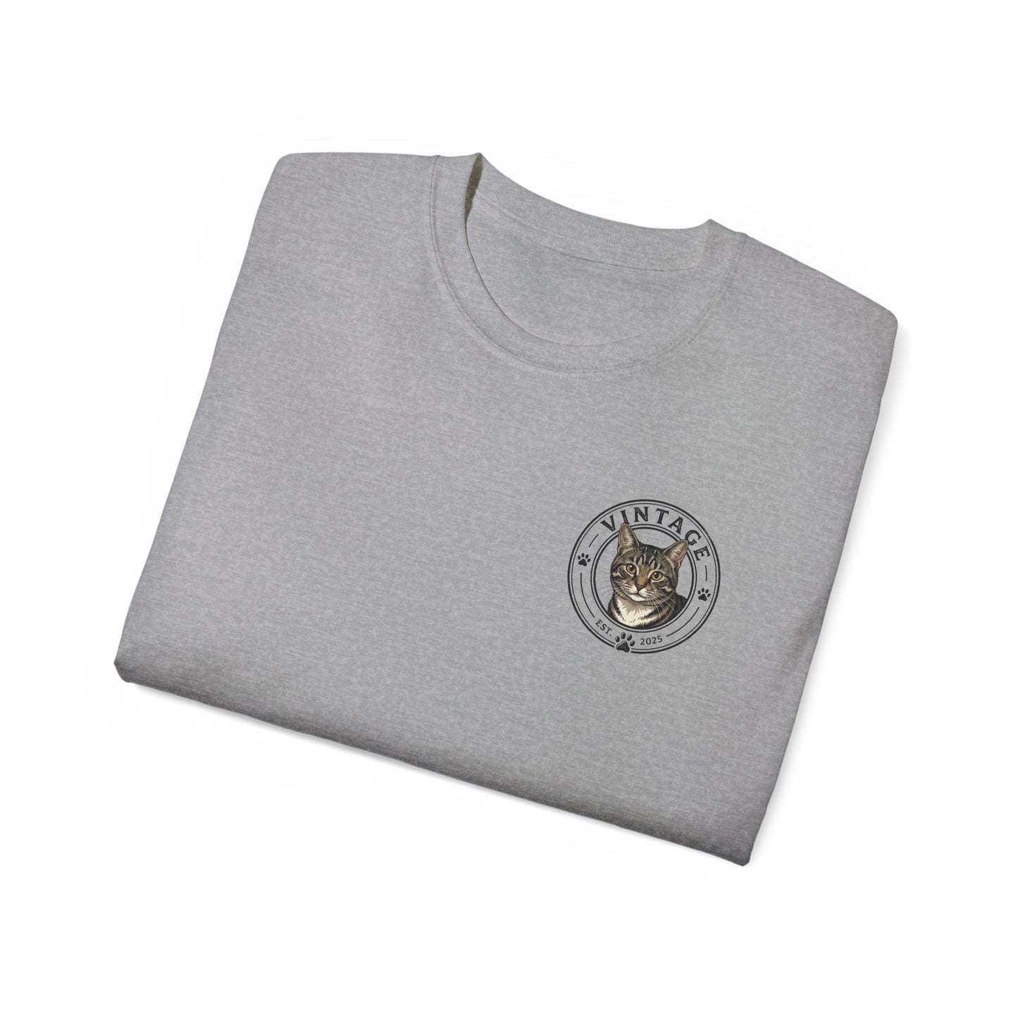 Vintage Graphic Chest Logo T-Shirt