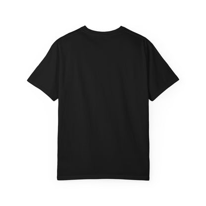 Minimal Line Art Cat T-Shirt — Small Chest Sketch Tee