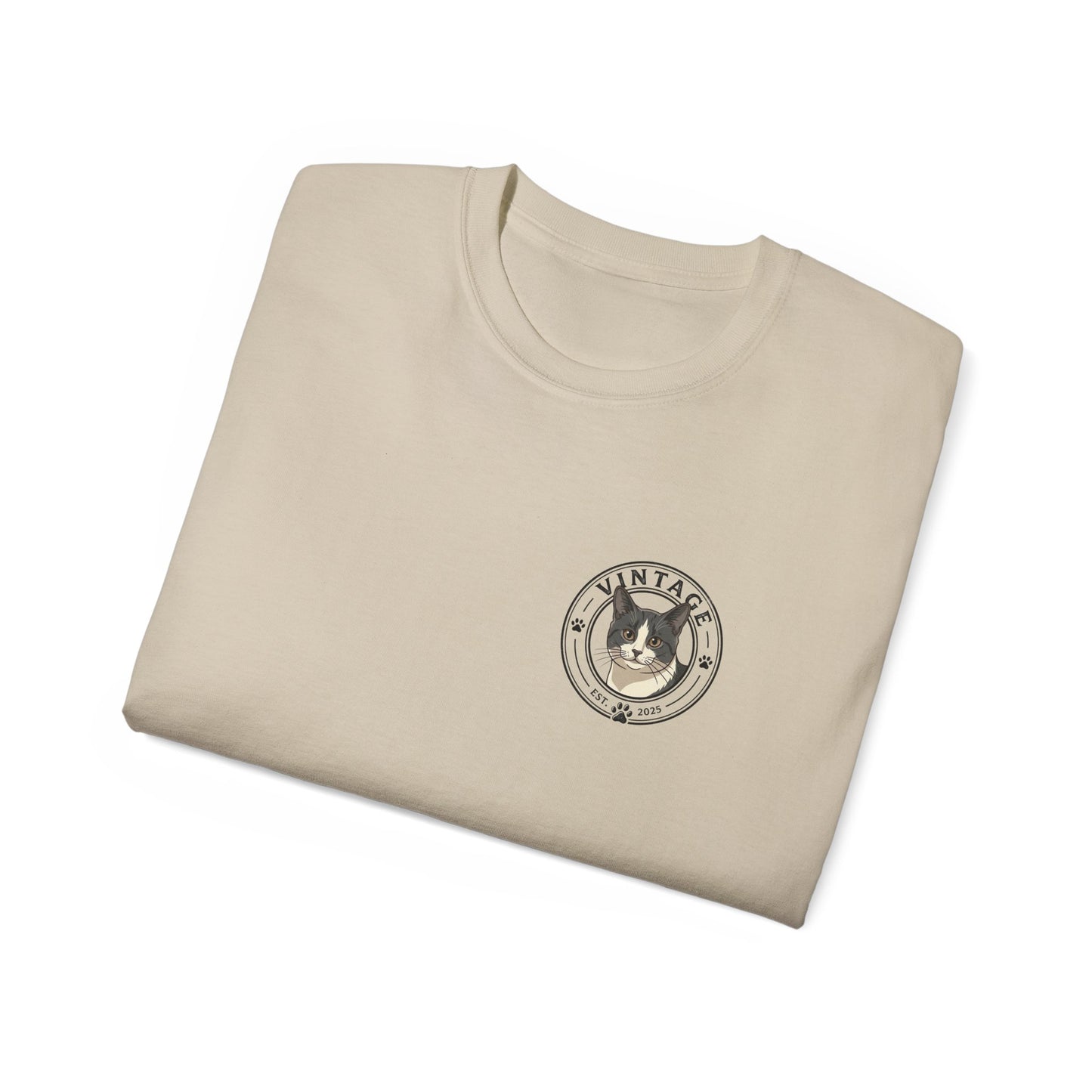 Vintage Graphic Chest Logo T-shirt