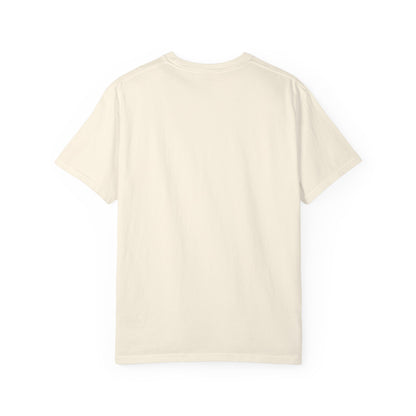 Minimal Line Art Cat T-Shirt — Small Chest Sketch Tee