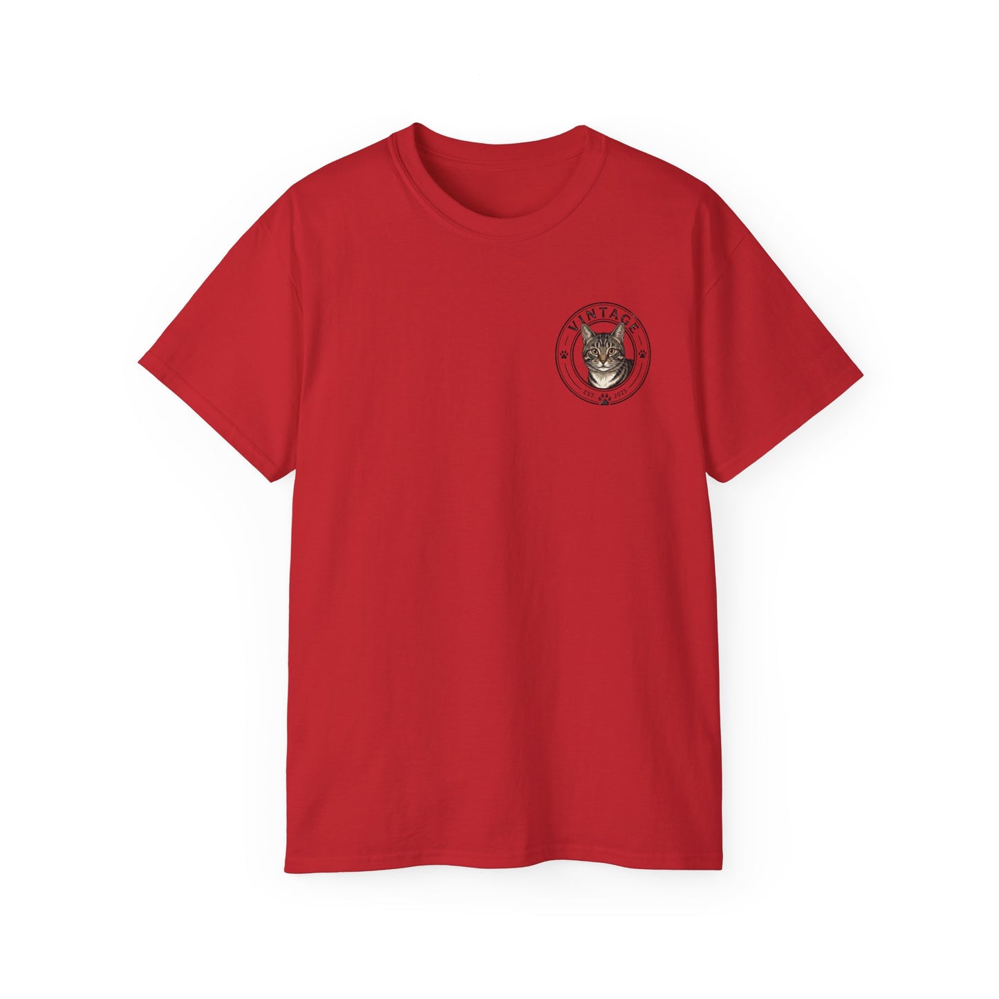 Vintage Graphic Chest Logo T-Shirt