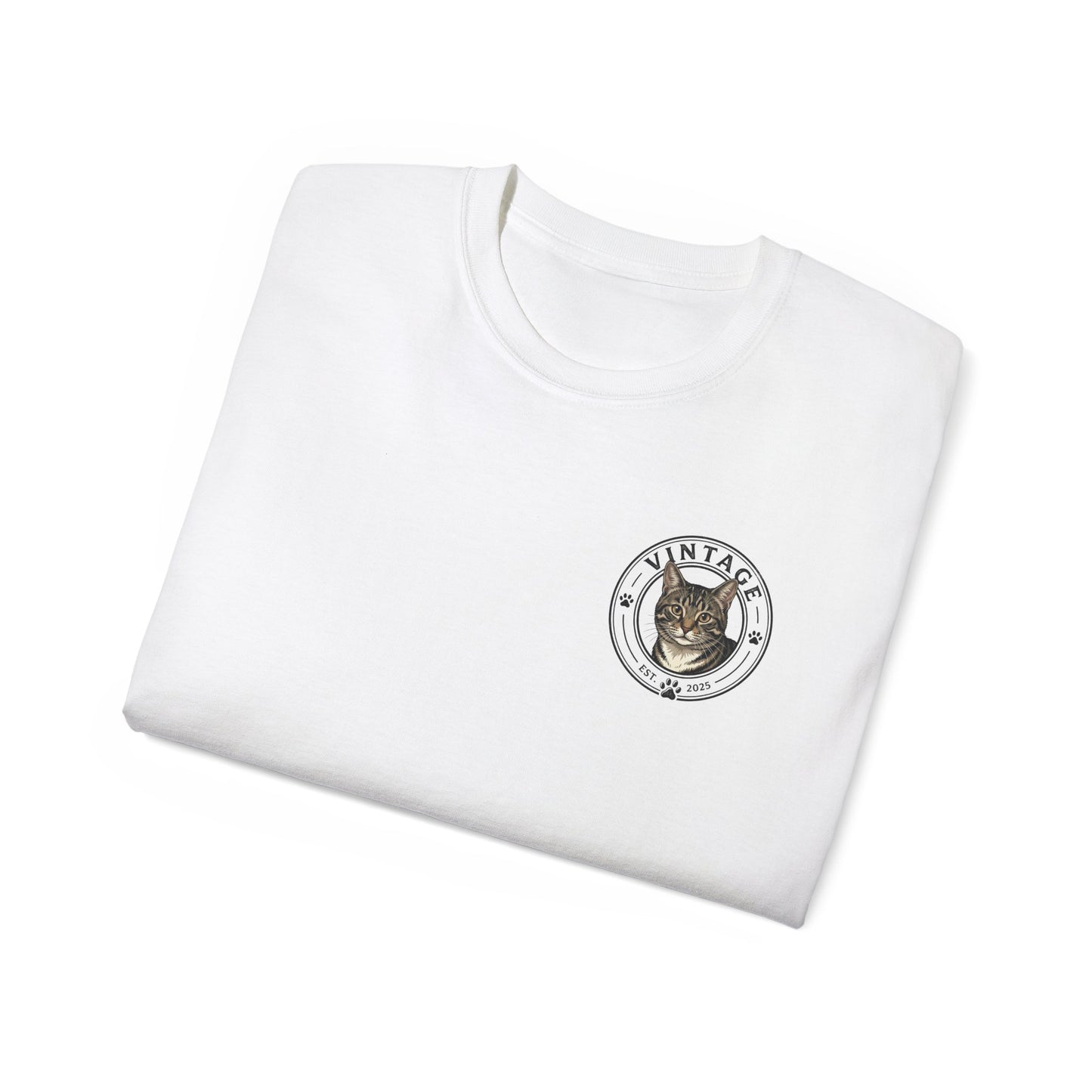 Vintage Graphic Chest Logo T-Shirt